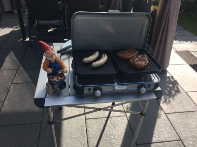 Tuotetta Campingaz - Camping Kitchen 2 Grill & Go CV - Kaasukeittimet koskeva kuva 1 käyttäjältä Svenja 
