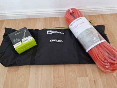 Tuotetta Edelrid - Liner Bergfreunde Edition - Rope bag koskeva kuva 1 käyttäjältä Christian
