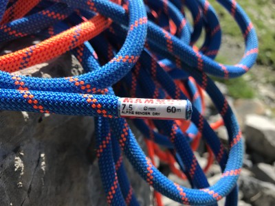 Tuotetta Mammut - 7.5 Alpine Sender Dry Rope - Puoliköysi koskeva kuva 1 käyttäjältä Markus