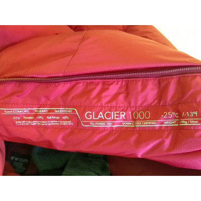 Tuotetta Mountain Equipment - Glacier 1000 - Untuvamakuupussi koskeva kuva 1 käyttäjältä Edith