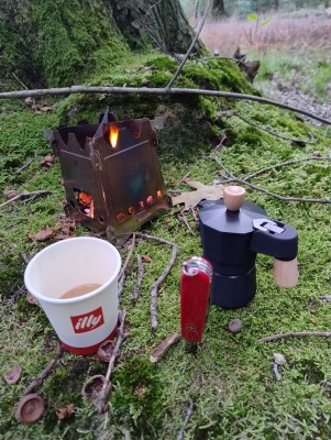 Tuotetta Origin Outdoors - Espresso Maker Bellanapoli - Kahvipuristin koskeva kuva 1 käyttäjältä Le