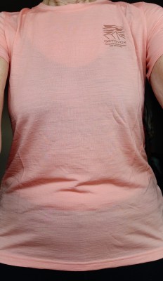 Tuotetta Ortovox - Women's 150 Cool Mountain Mission T-Shirt - Merinovillapaita koskeva kuva 1 käyttäjältä Andrea